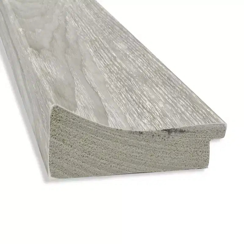 Miroir pleine longueur encadré en bois rustique gris tourterelle, fixation murale / inclinable, 30"×66"