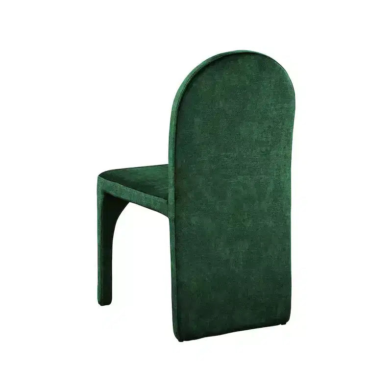 Chaise de salle à manger latérale en velours, lot de 2 – Disponible en 5 couleurs
