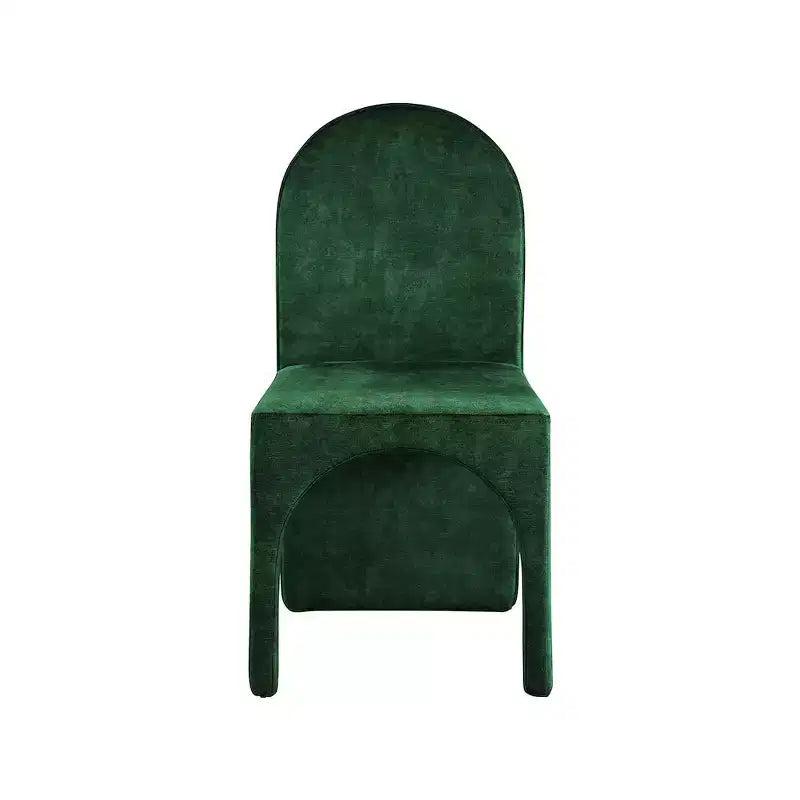 Chaise de salle à manger latérale en velours, lot de 2 – Disponible en 5 couleurs