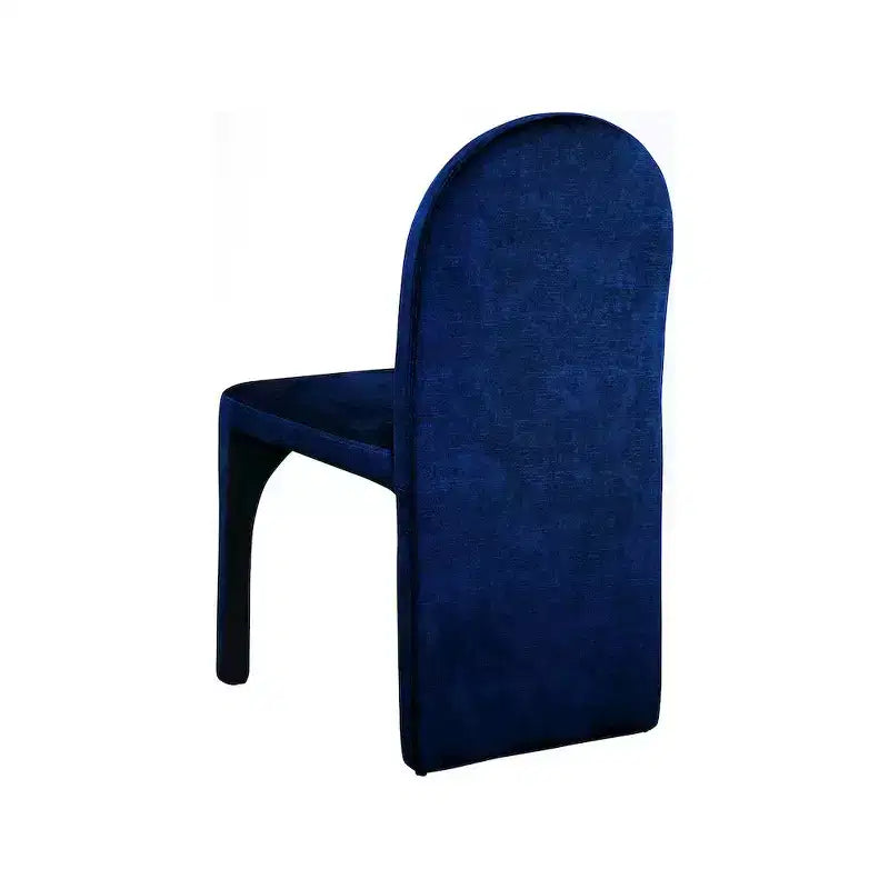 Chaise de salle à manger latérale en velours, lot de 2 – Disponible en 5 couleurs
