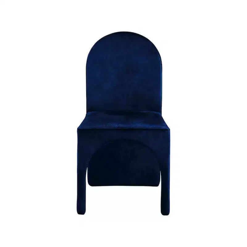 Chaise de salle à manger latérale en velours, lot de 2 – Disponible en 5 couleurs