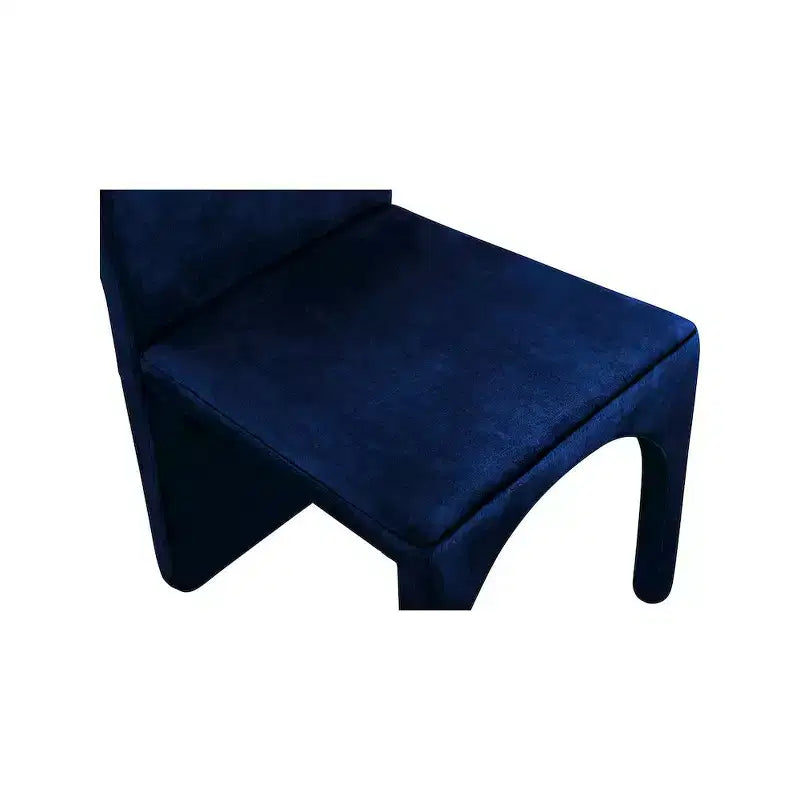Chaise de salle à manger latérale en velours, lot de 2 – Disponible en 5 couleurs