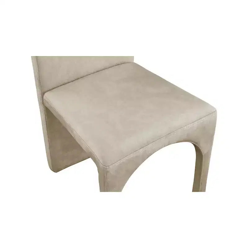 Chaise de salle à manger latérale en velours, lot de 2 – Disponible en 5 couleurs