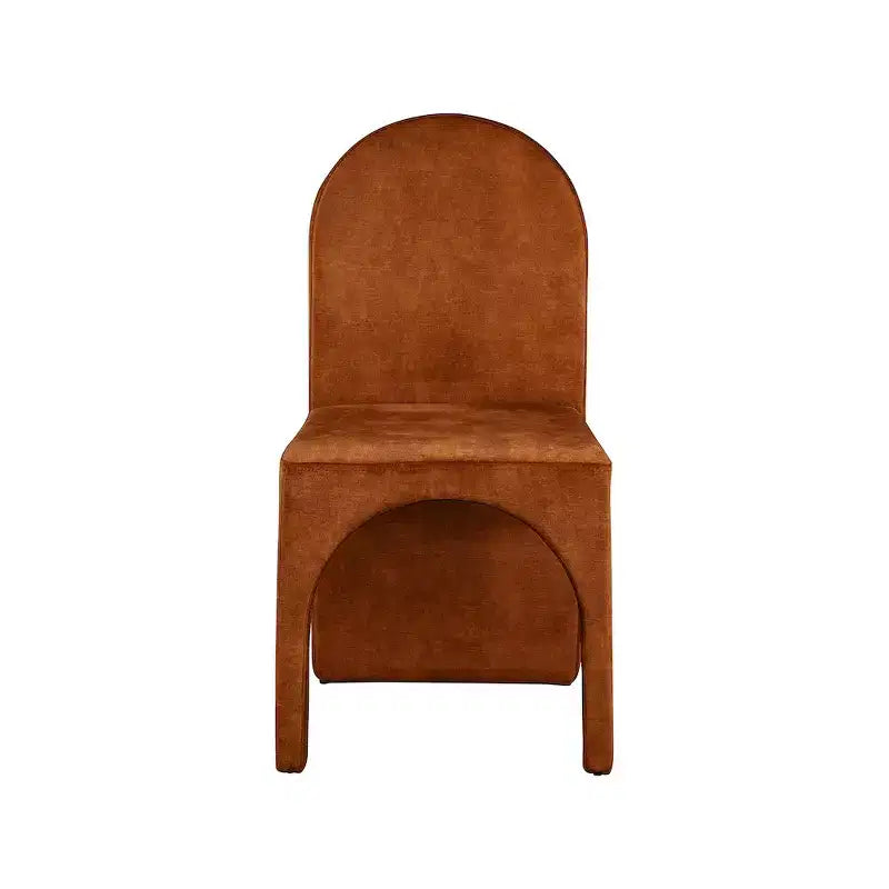 Chaise de salle à manger latérale en velours, lot de 2 – Disponible en 5 couleurs