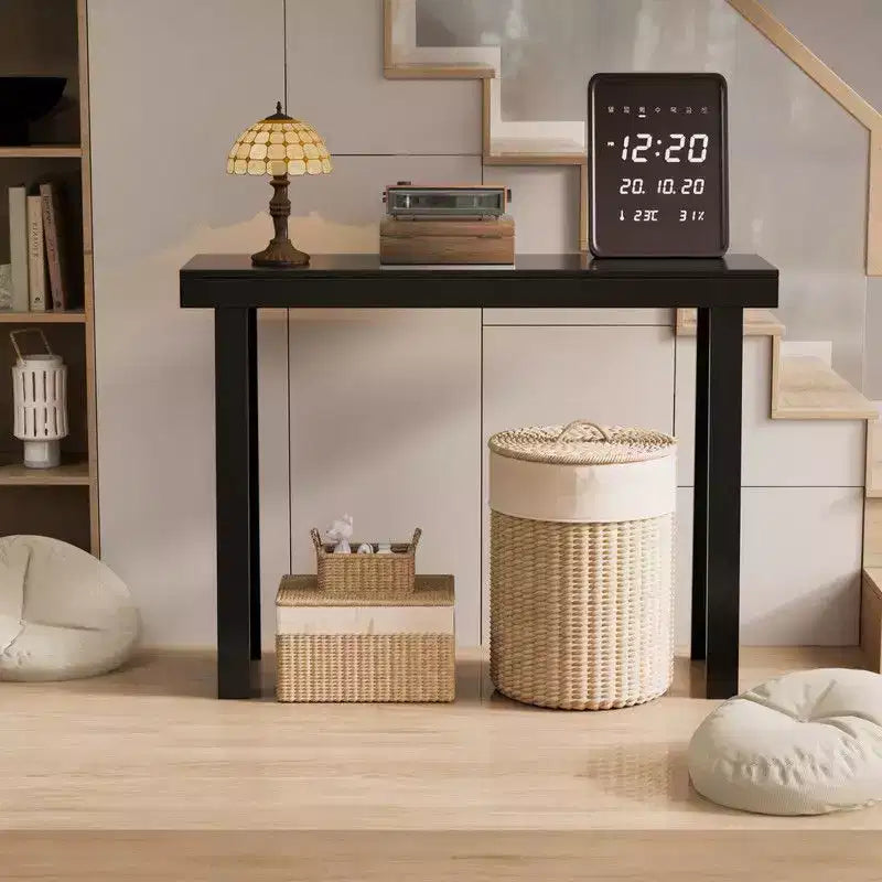 Karl Home |Modern Console Table Solid Wood for Entryway or Hallway Decor