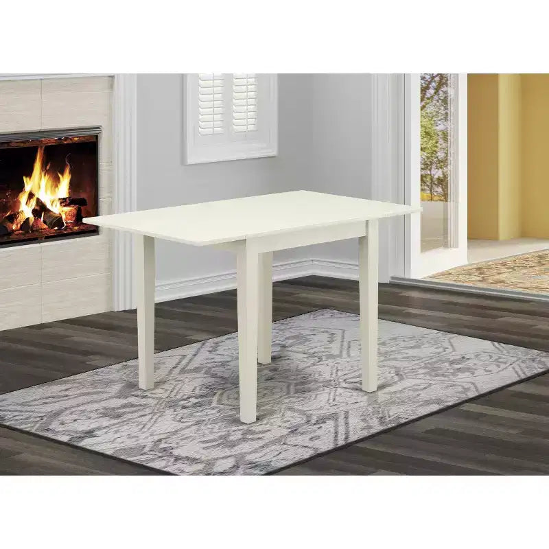Table à manger rectangulaire avec rallonges de couleur noire et cerisier / multicolore, 4 places