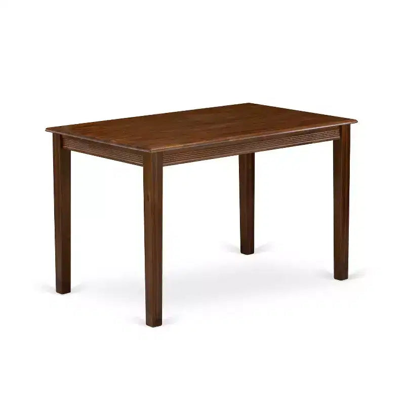 Table de salle à manger à hauteur de comptoir pour 2 personnes, couleur babeurre/cerise