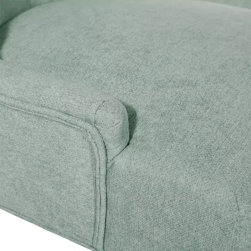 Fauteuil de bureau pivotant sans accoudoirs noir à dossier capitonné – Hauteur réglable, 1 place