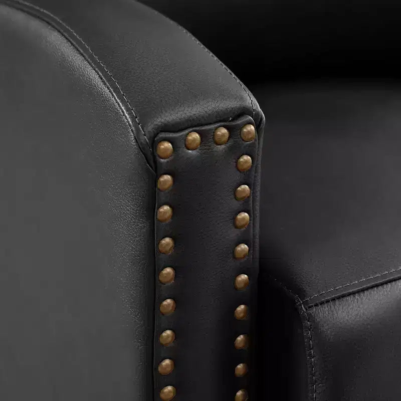 Fauteuil inclinable à dossier basculant noir/bleu marine/rouge rosé/jaune – Similicuir, une place