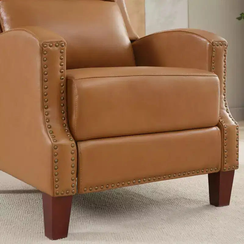 Fauteuil inclinable à dossier basculant noir/bleu marine/rouge rosé/jaune – Similicuir, une place