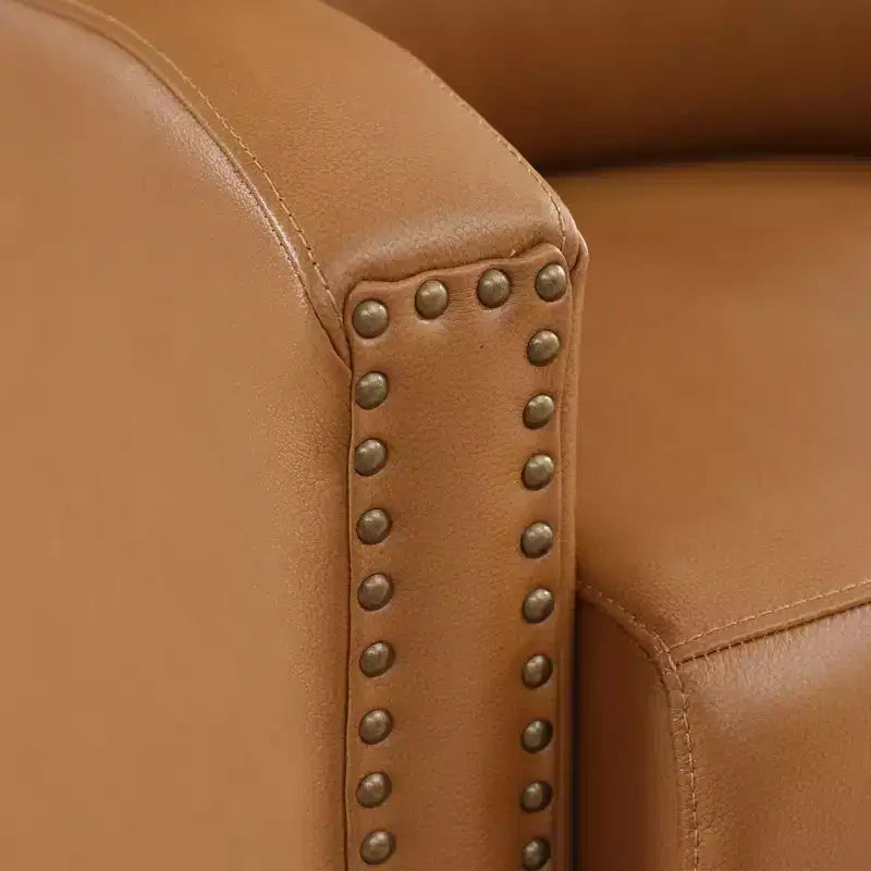 Fauteuil inclinable à dossier basculant noir/bleu marine/rouge rosé/jaune – Similicuir, une place